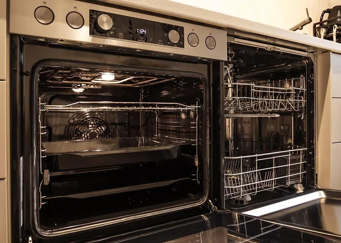 公寓 Deluxe! 15min Messe & Uniklinik, Arbeitsplatz, Boxspring 埃森