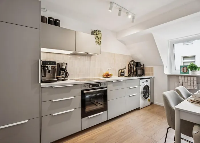 Deluxe! 15min Messe & Uniklinik, Arbeitsplatz, Boxspring 埃森